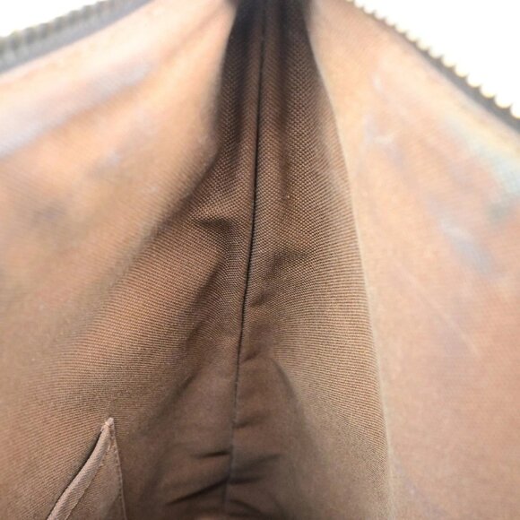 LOUIS VUITTON Odeon MM Shoulder Bag Monogram Leather Brown France M56389 65YG851 - Picture 12 of 16